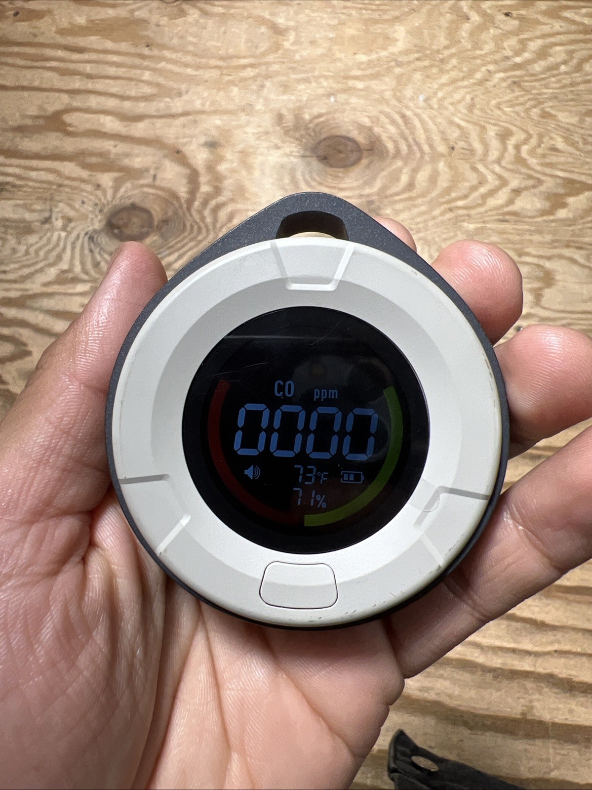 DS-100PRO Portable CO & CO2 Detector for Travel, 4-In-1 Magnetic Carbon