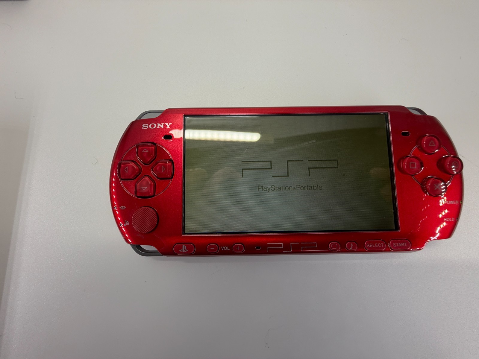 Sony PSP 3000 Radiant Red Racing Bundle MX vs ATV Untamed 4GB Memory Card Charge