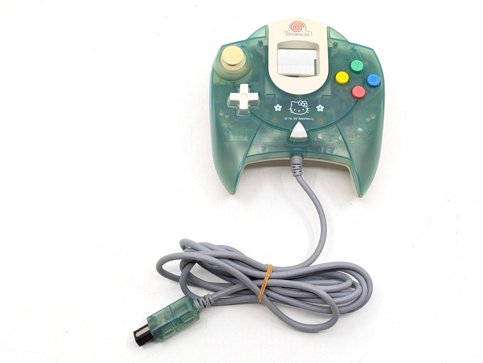 SEGA Dreamcast Hello Kitty Blue Console HKT-3000 Sanrio Limited Edition Tested