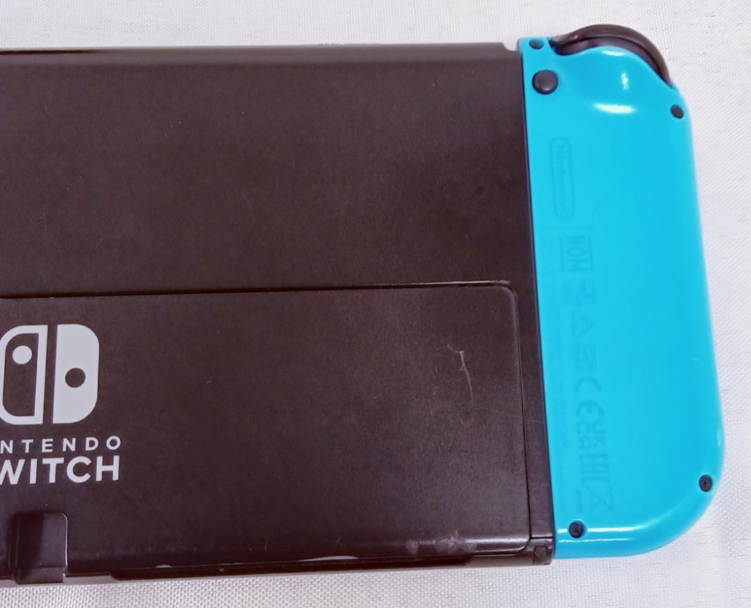 Nintendo Switch with Neon Blue and Neon Red Joy-Con (HEG-001)