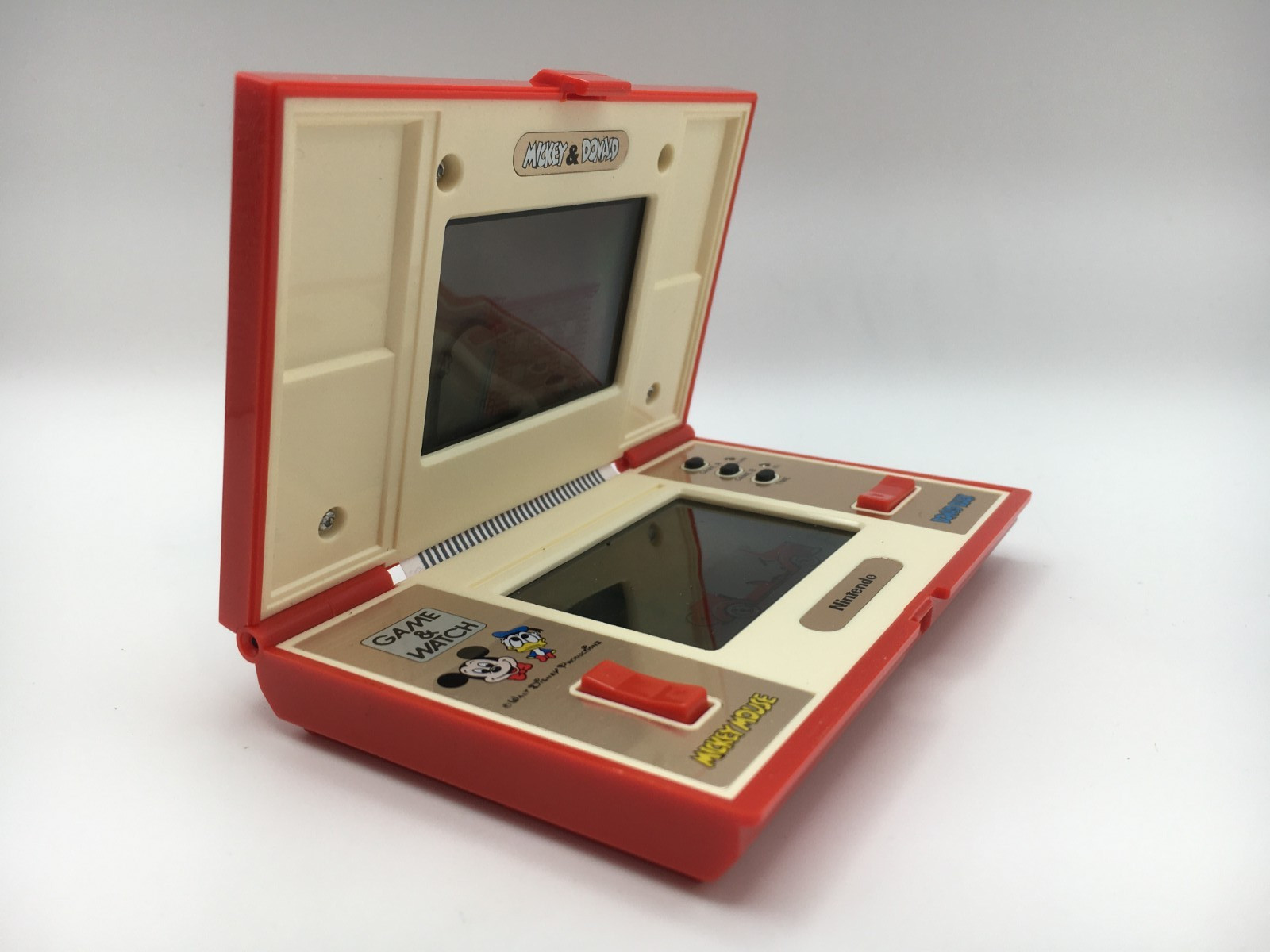1982 Nintendo Game & Watch – Mickey & Donald Handheld (Tested/Works)
