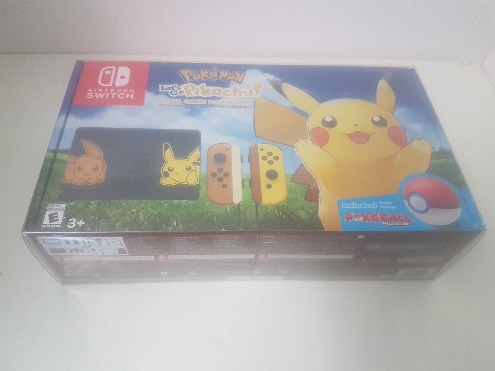 Pokemon Let’s Go Pikachu Pokeball Plus 32GB Nintendo Switch Console [Brand New!]