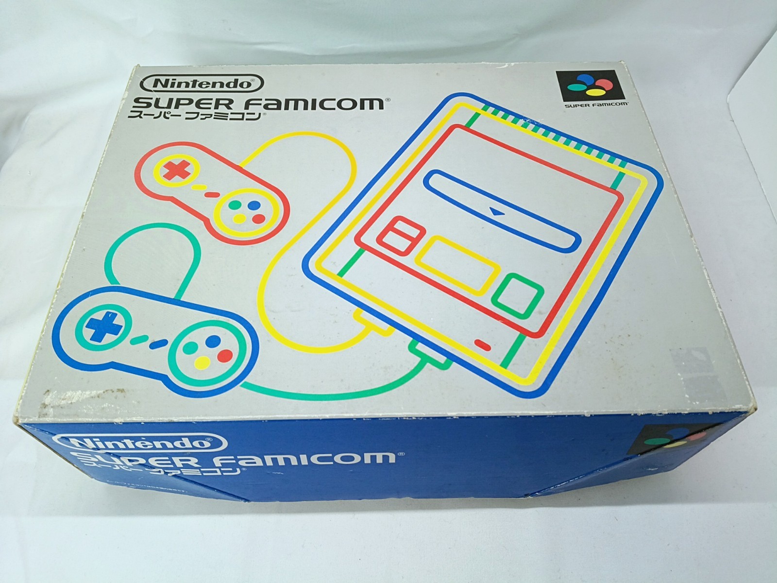 Super Famicom 1chip-01 Console Nintendo Box NTSC-J SuperMario Collection Tested