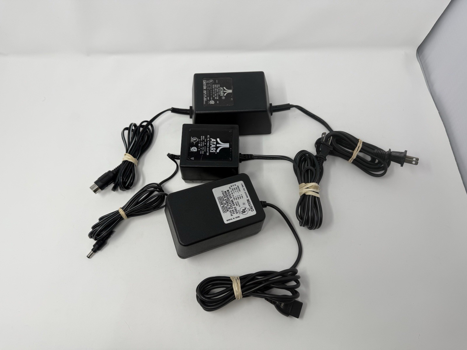 Atari 2600 Black Game Console with Games And Controllers All Untested