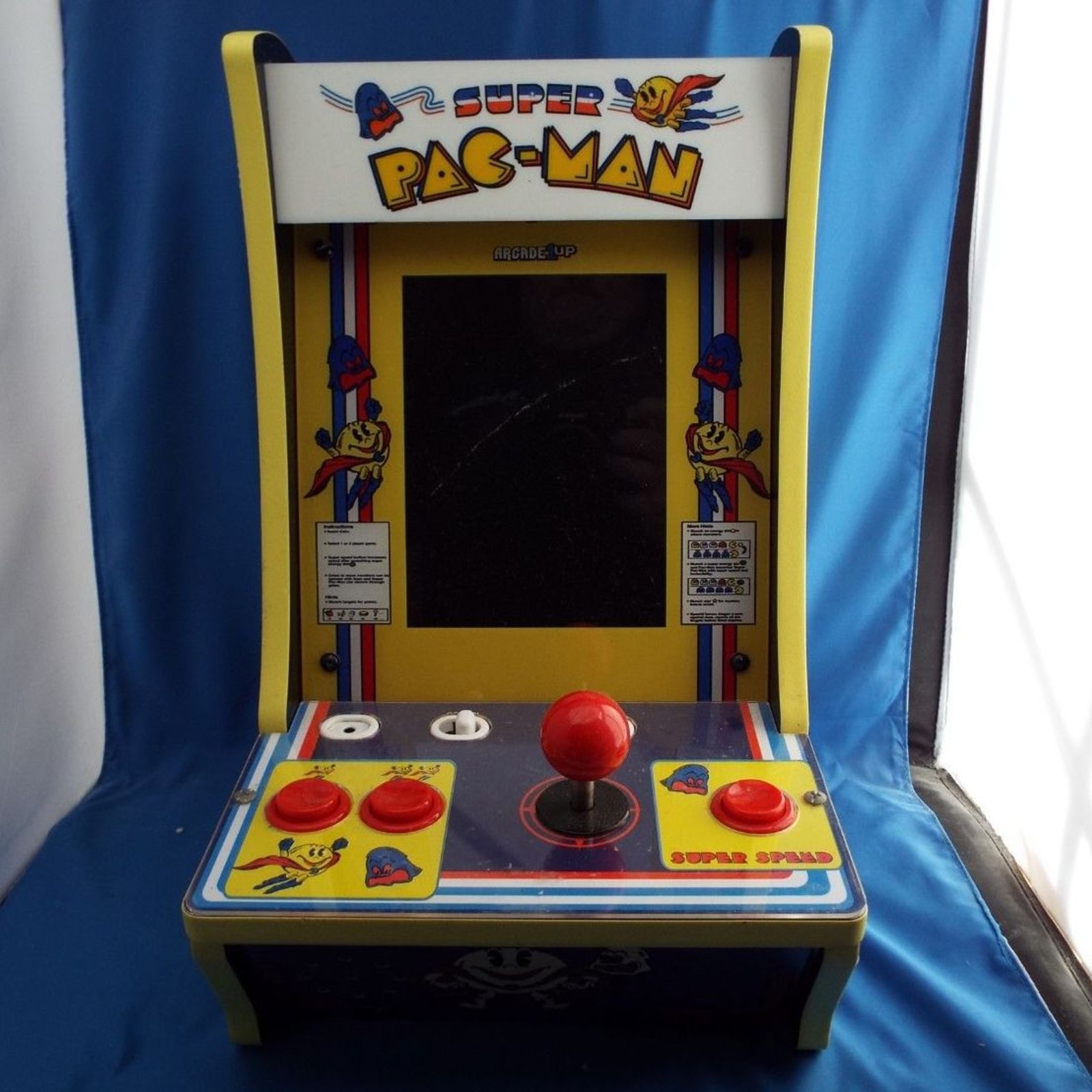 Arcade1Up Countercade – Mini Arcade 4-in-1 Pac-Man/Super Pac-Man/Dig Dug/Rally-X
