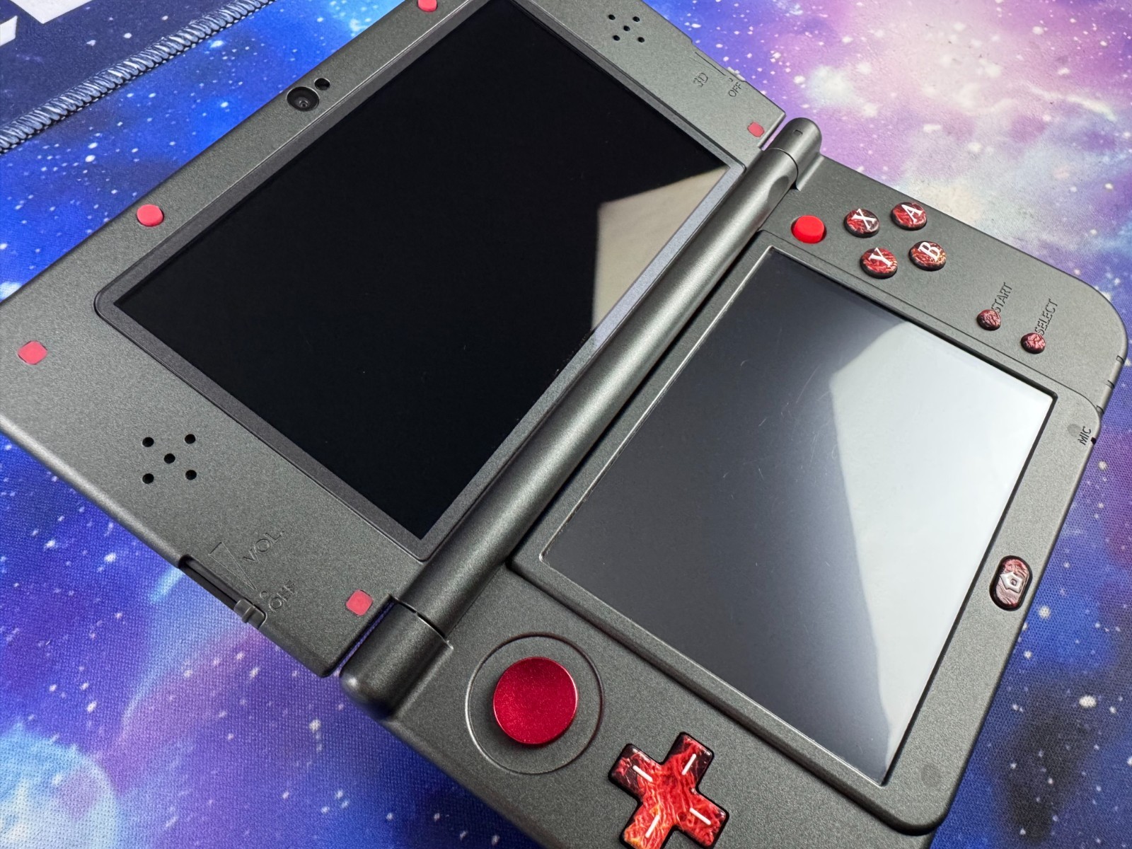 LOOPY USB-C INBUILT CAPTURE CARD Grey New Nintendo 3DS XL Console 128gb UV SHELL