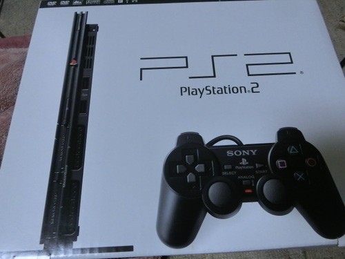 Sony PS2 PlayStation2 Slim SCPH-70000 Charcoal Black New Unused