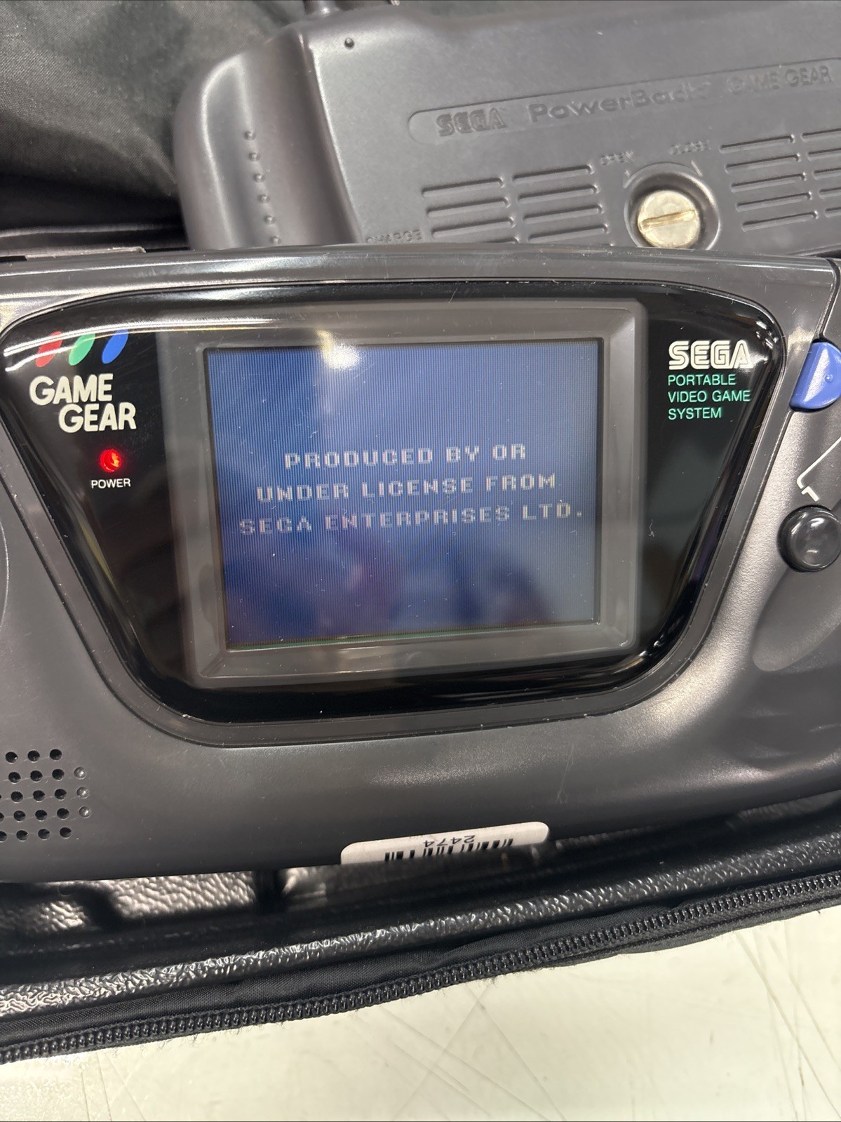 SEGA Game Gear Console with Games and Accessories – Tested and Working