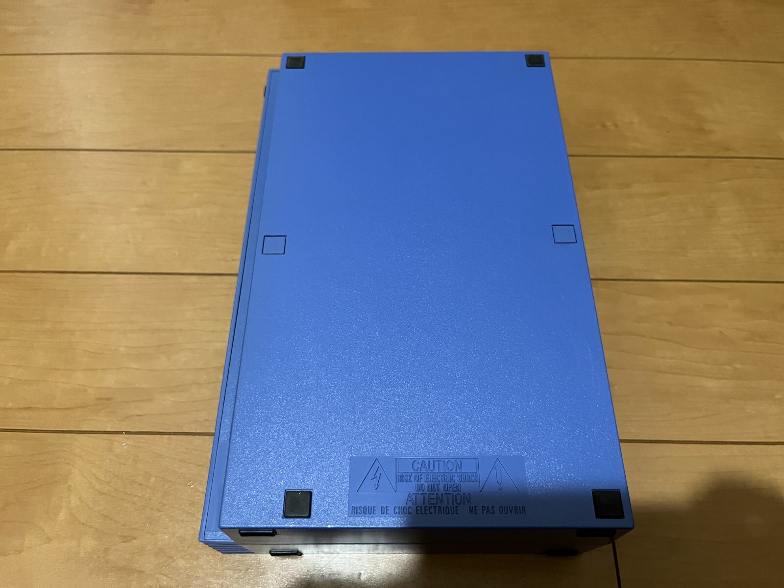Sony PlayStation 2 Console SCPH-39000TB Toys Blue and 4 Games Japan 0515