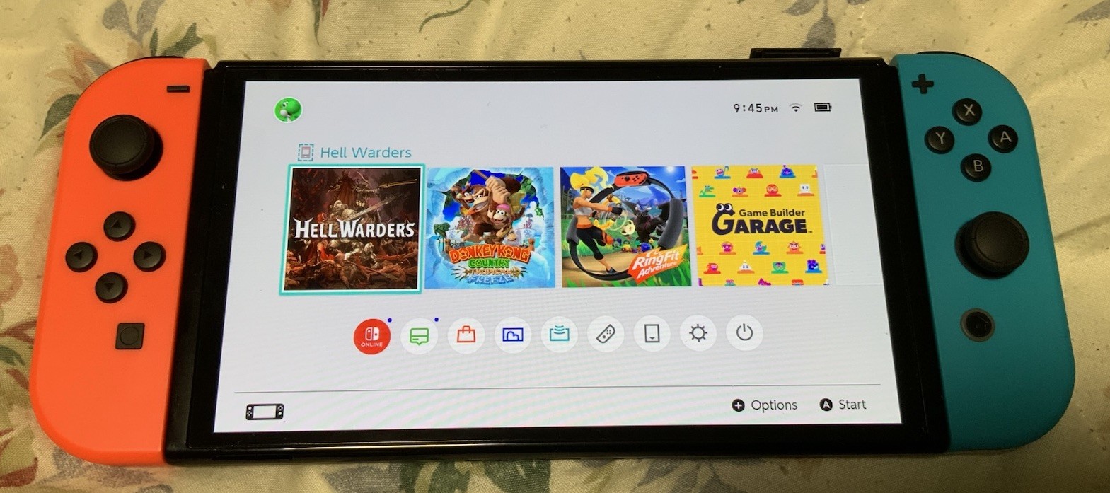 Nintendo Switch 32GB Handheld Console – Neon Red/Neon Blue
