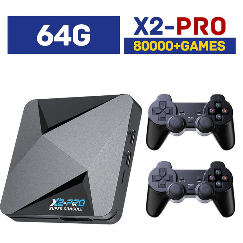 KINHANK Super Console X2 100000 Retro Game Console Psp/Ps1/Sega Saturn/Dc/Mame