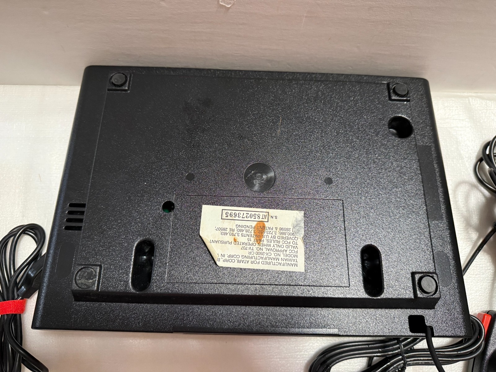 Atari 2600 Darth Vader Console Bundle with Controllers – For Repair or Parts