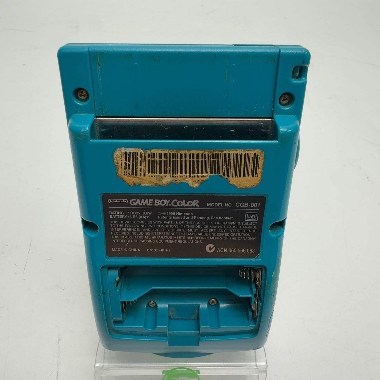 Nintendo Game Boy Color Handheld Game Console Only CGB-001 Teal