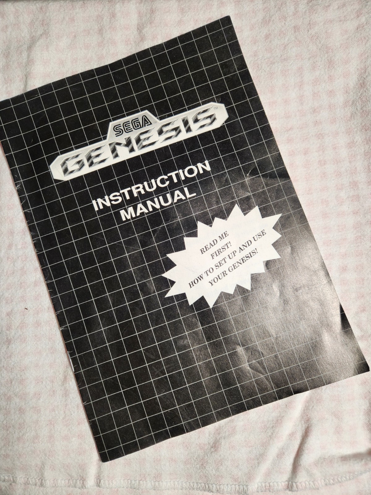 SEGA Genesis 16-Bit Console MK-1601 Black RF NTSC-U/C (US/Canada) 1992