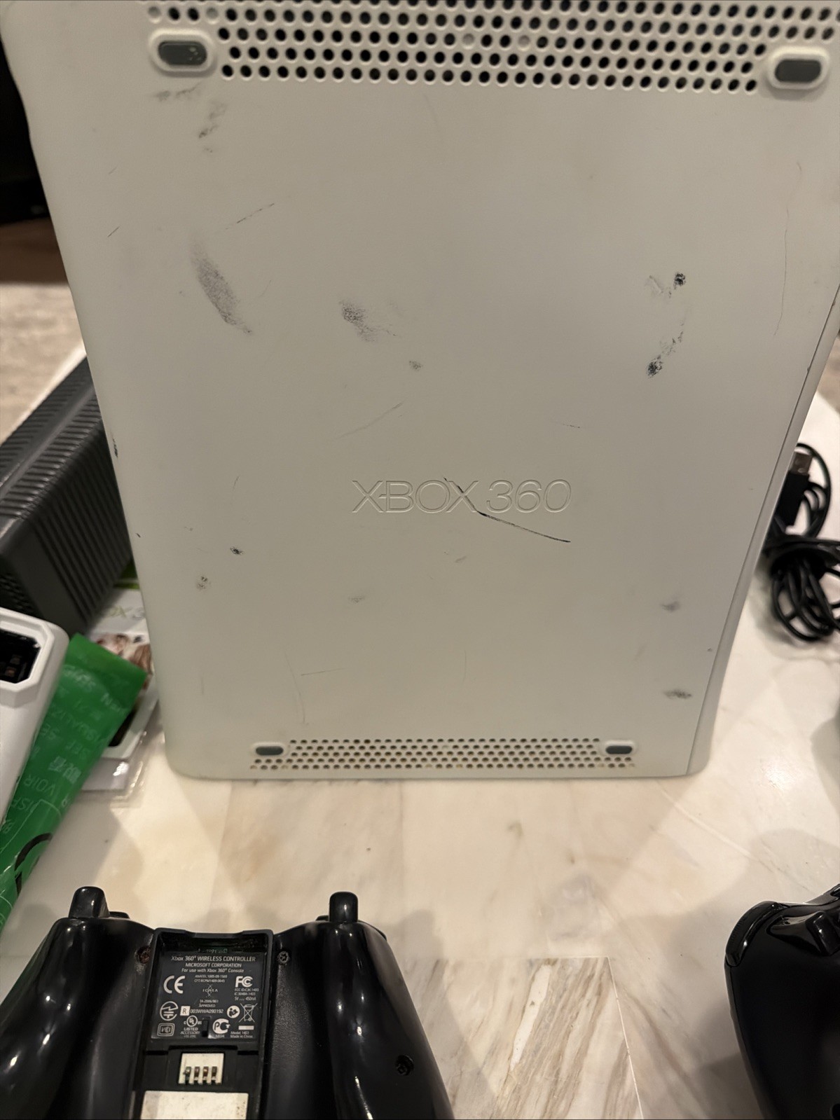 Xbox 360 Arcade White Console Complete CIB Box Sealed Manual Tested Working