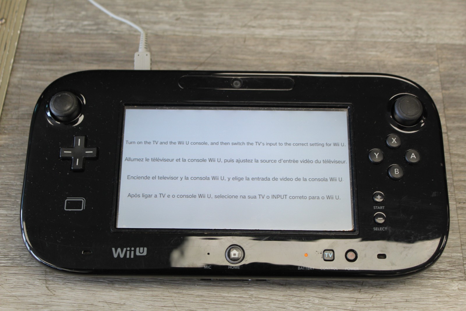 Nintendo Wii U Launch Edition 32GB Black Handheld System WUP-010 & WUP-101 (02)