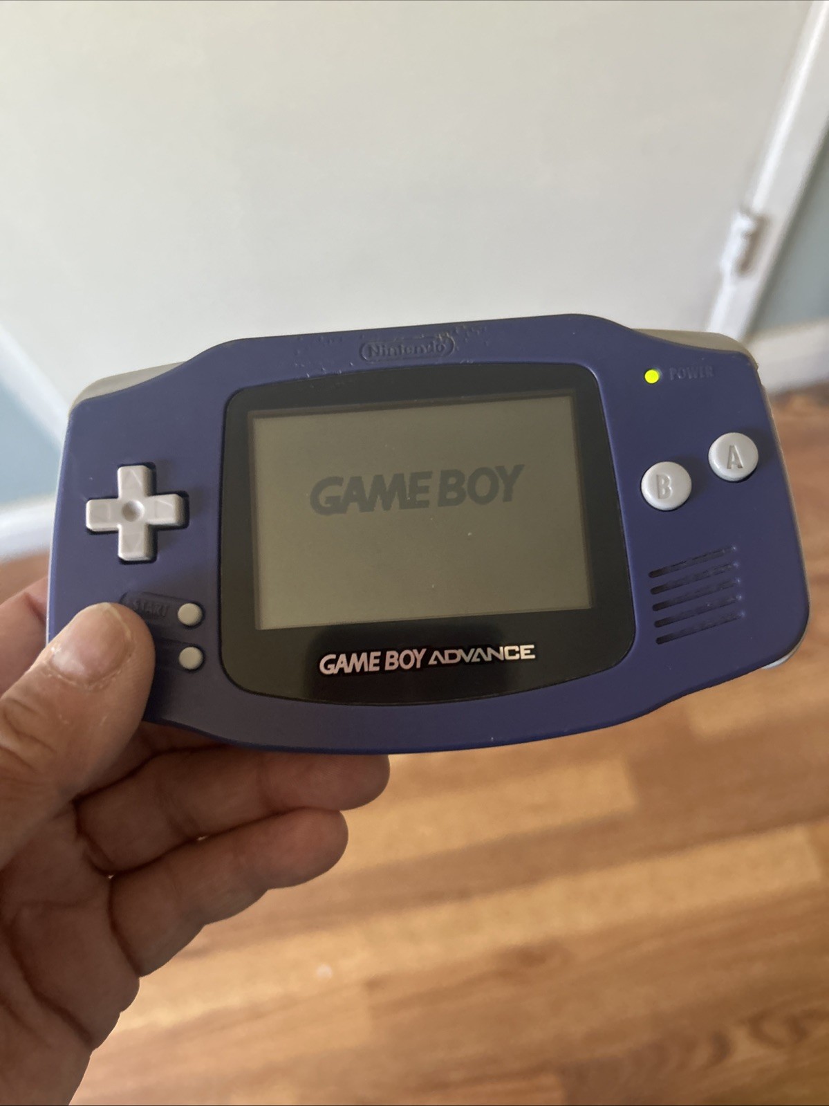 Nintendo Game Boy Advance Indigo Purple / Very Clean AGB-001