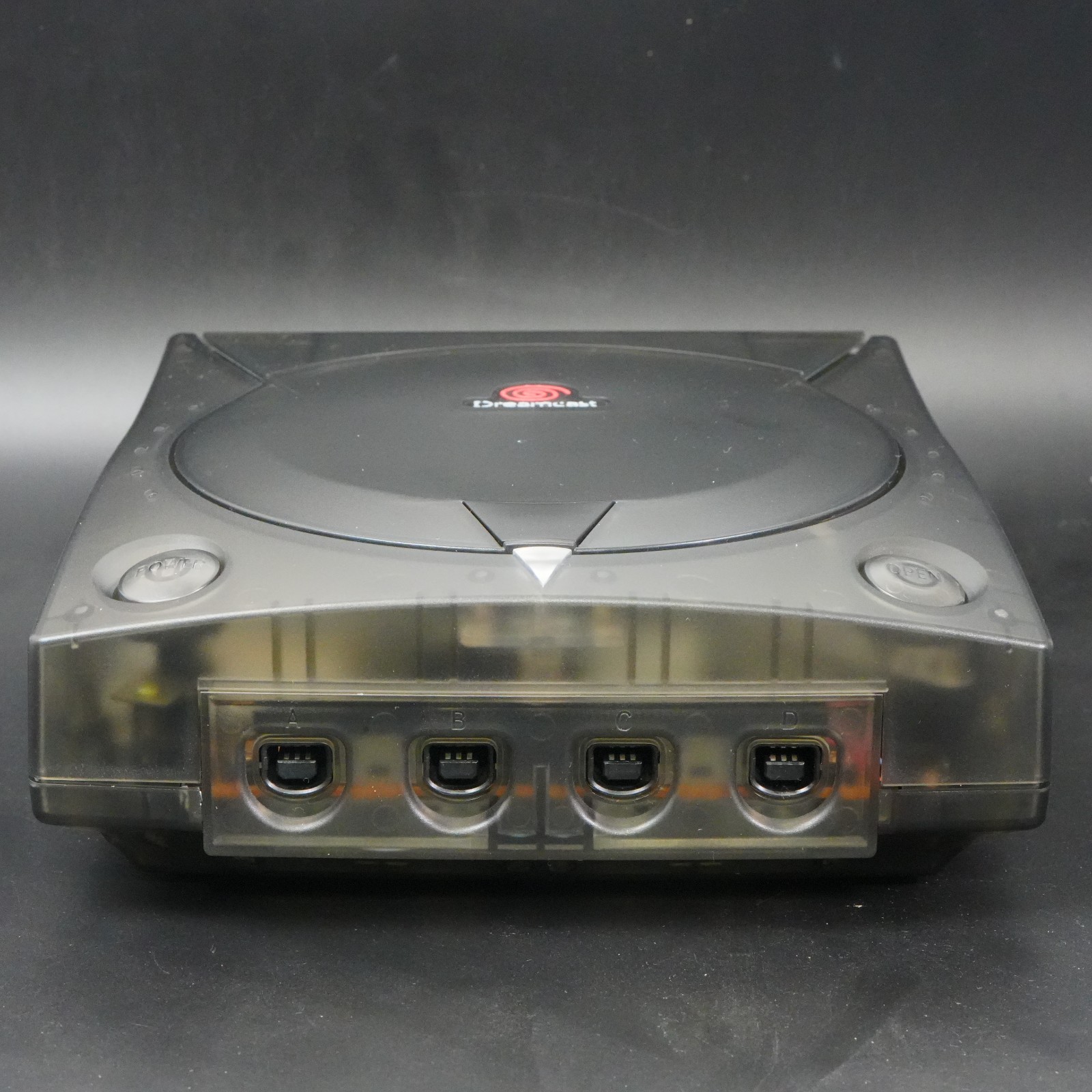 SEGA Dreamcast VA1 Console Translucent Black Shell, Power Supply MOD NTSC-J