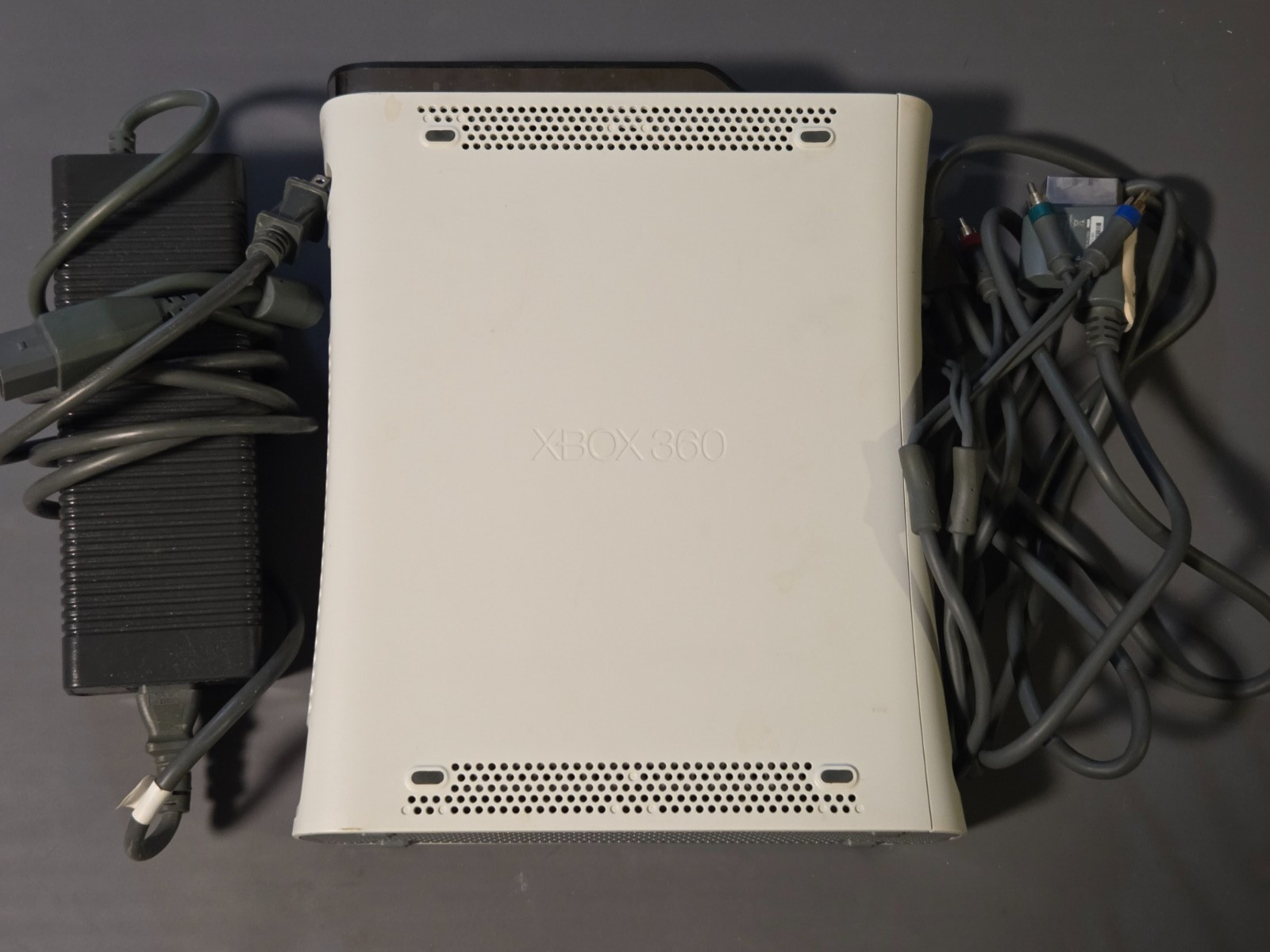 Retro Microsoft Xbox 360 120GB Gaming Console – Matte White – Tested & Works