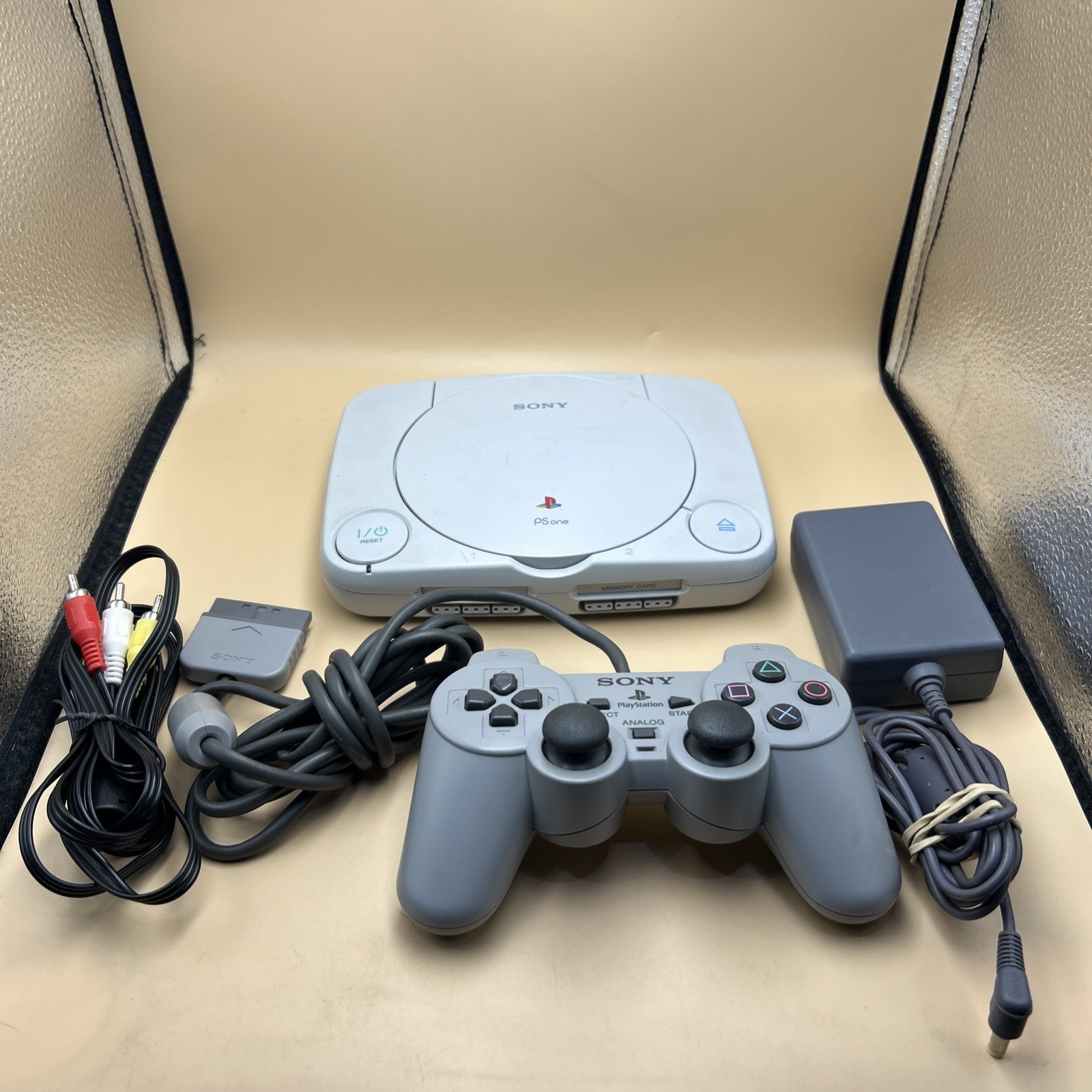 Sony PlayStation PSOne Slim SCPH-101 Console TESTED Working