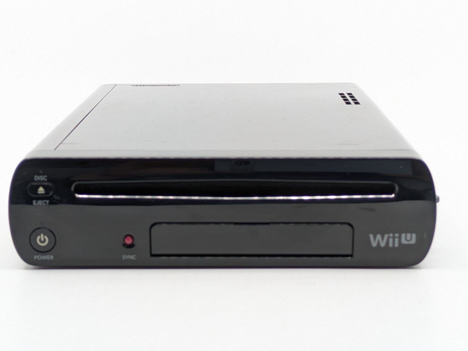 Nintendo Wii U Premium Black White 32GB WUP-101 Console Tested Japan Full Set