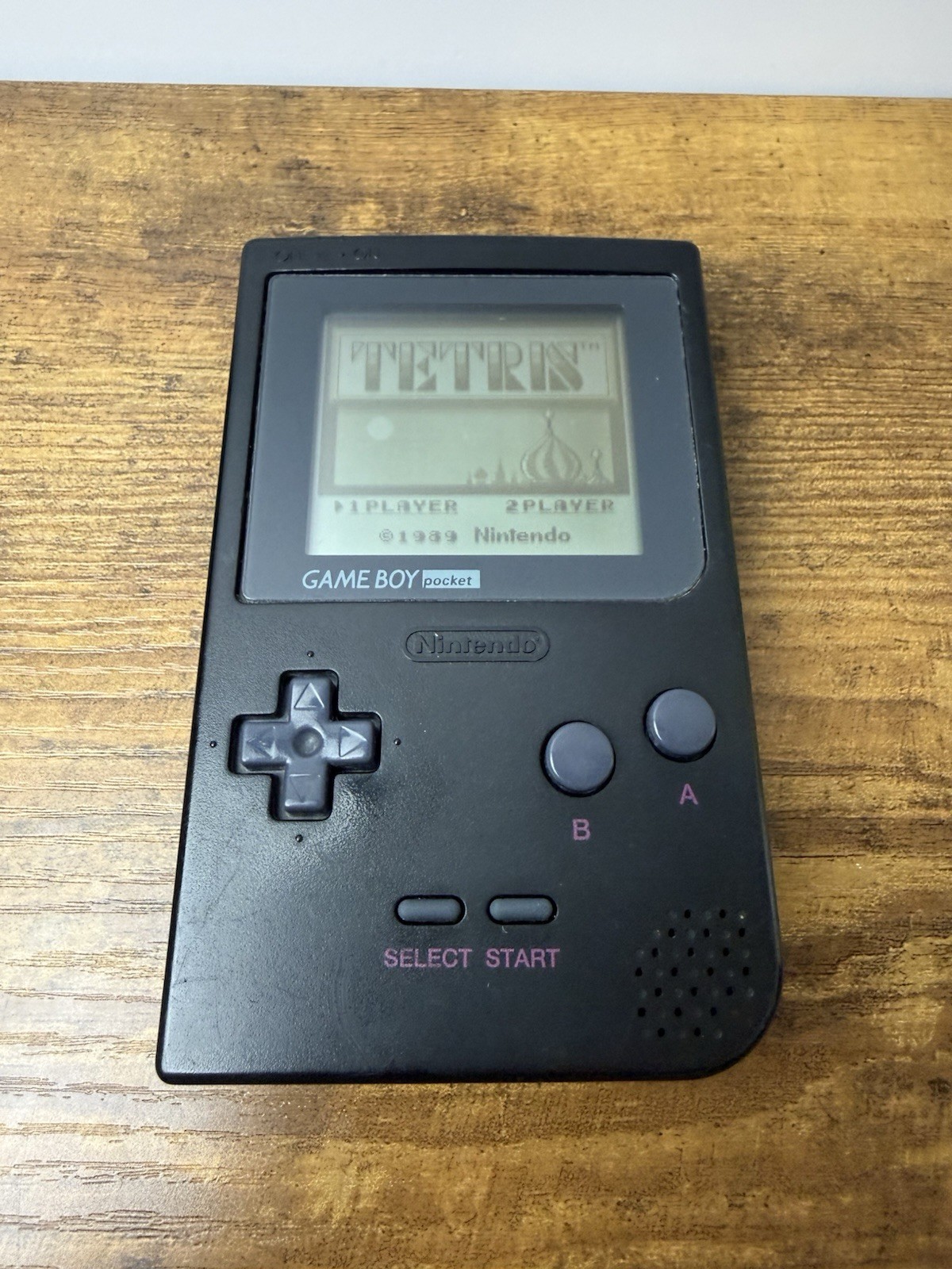 Nintendo Game Boy Pocket MGB-001 Console – BLACK – 100% OEM – Tested Working
