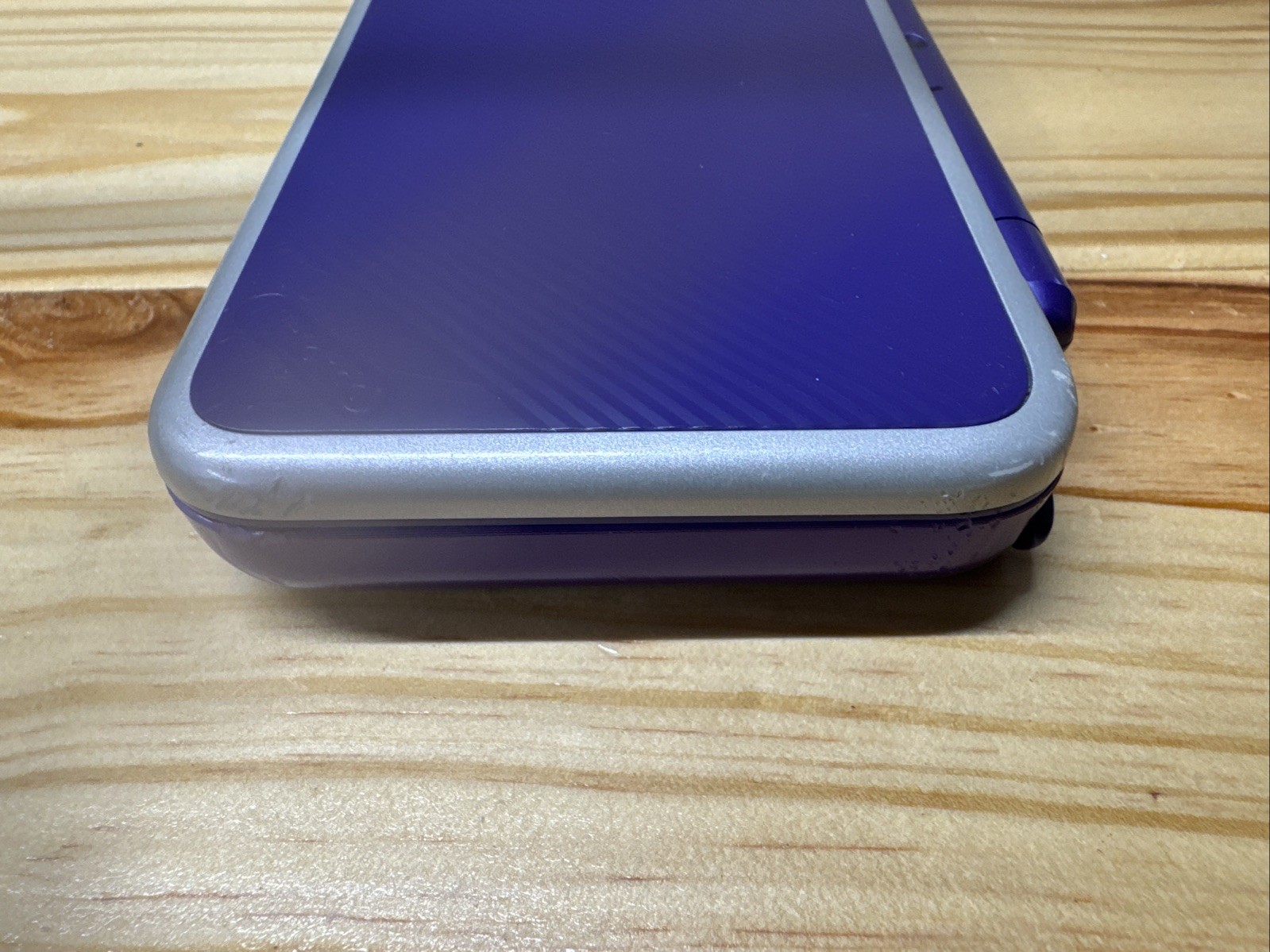 Nintendo New 2DS XL Purple Handheld Console with Charger and Stylus
