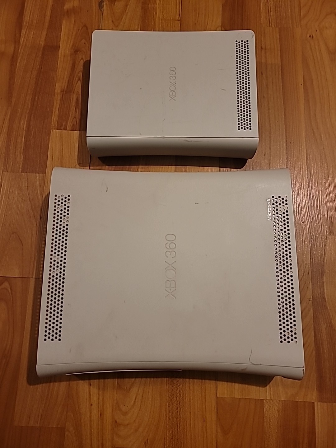 UNTESTED FOR PARTS Xbox 360 Console White HDMI Model And HD DVD Drive As Is