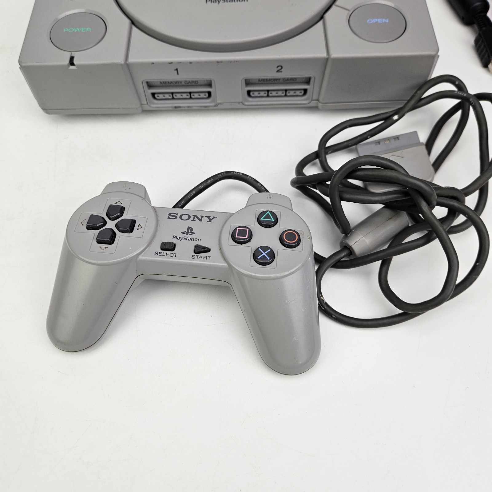 Sony PlayStation 1 PS1 Original Console System Bundle – CLEAN Tested and Working