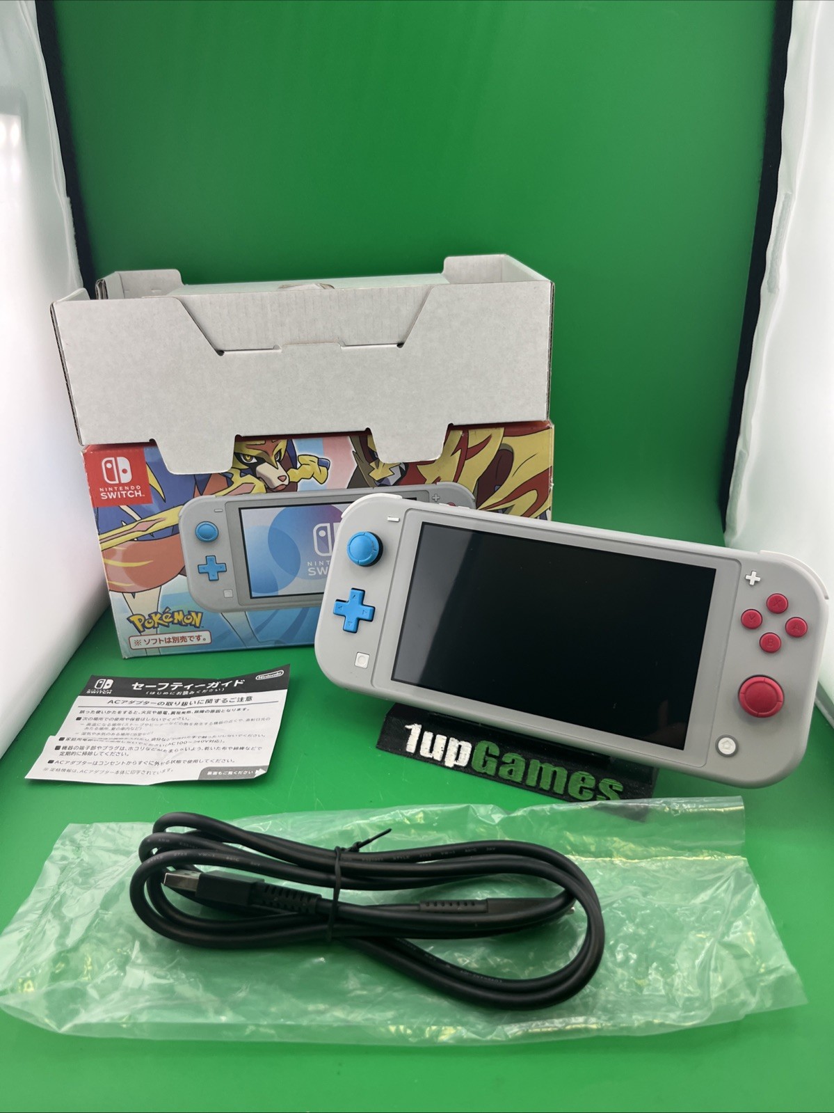 Nintendo Switch Lite Console Body Various Colors Box & Charger Japanese (T15)