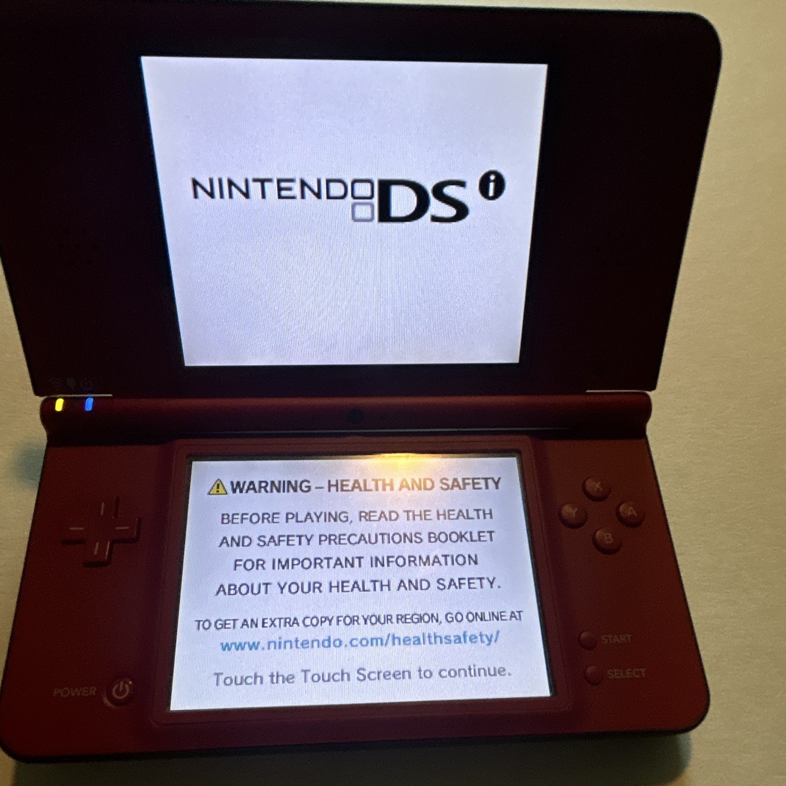 Nintendo DSi XL 25th annivers Edition Red Handheld Console