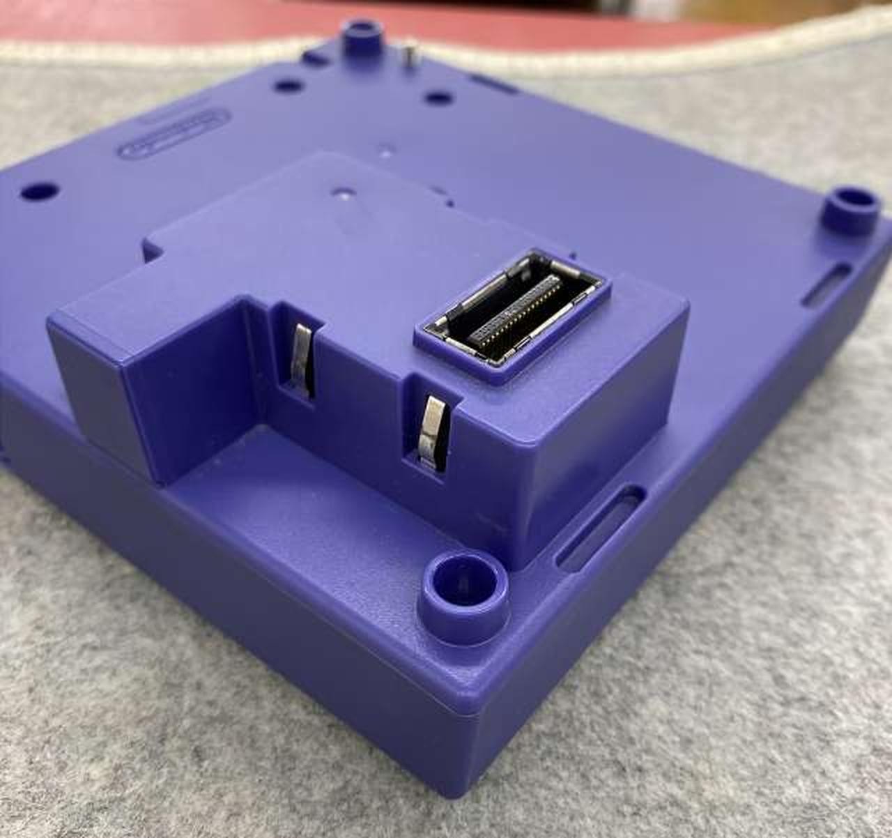 Nintendo GameBoy Player Violet For Gamecube Console & Game Boy Startup Disk JPN