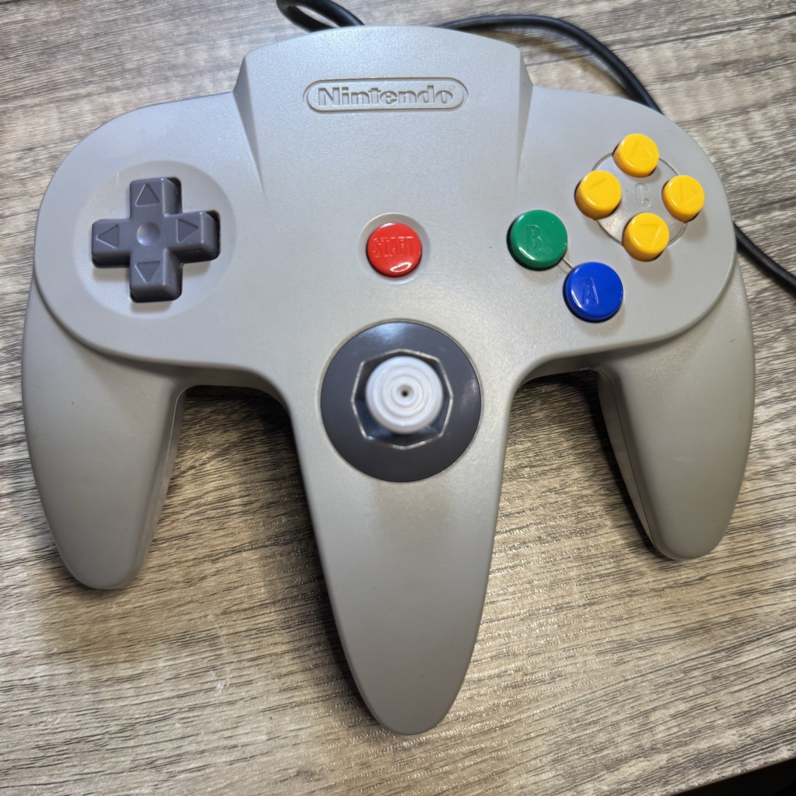 Nintendo 64 N64 Console w/ OEM Controller & Cables + Jumper Pak Tested Authentic