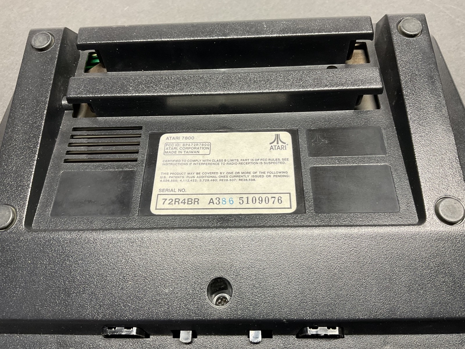 ATARI 7800 Pro System Console 37 Games and Manuals Tested Working