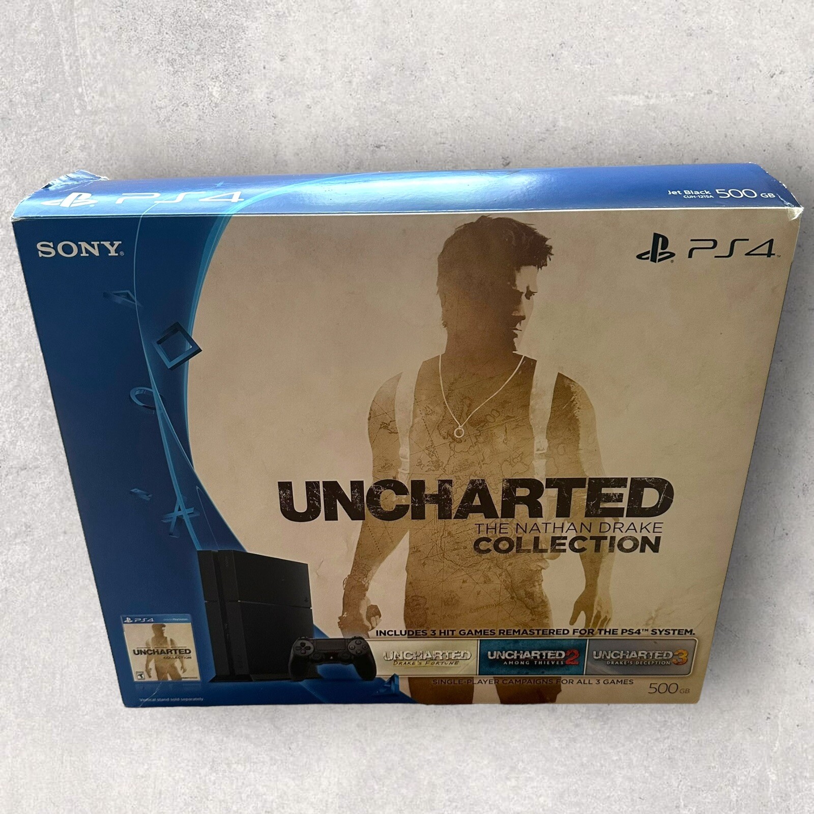 Sony PlayStation 4 Used with Box Plus Three Controllers, Had Only One Owner!