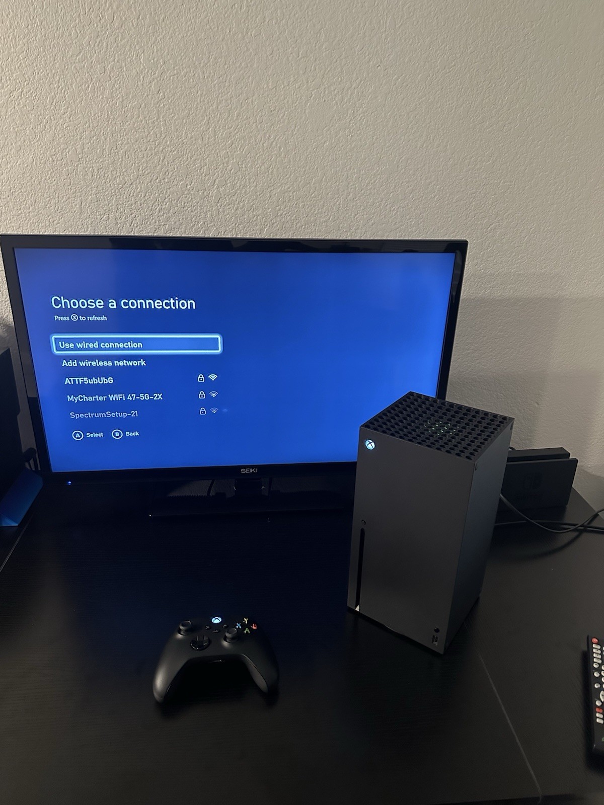 Microsoft Xbox Series X Black 1TB Disc Edition Home Console Bundle w/ 4 Games