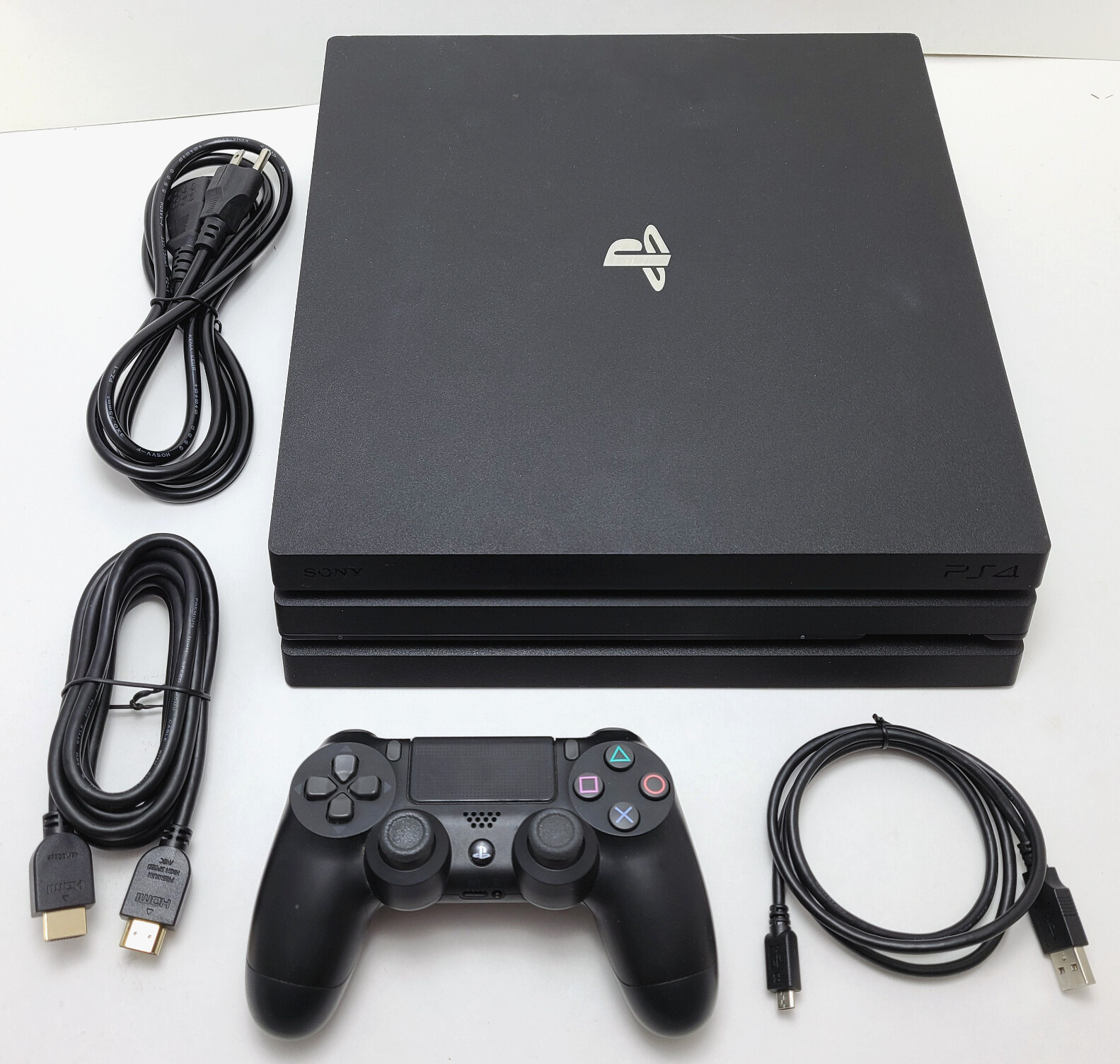 Sony PlayStation 4 Pro 2TB Black Video Game System 4K Console PS4 PRO Bundle