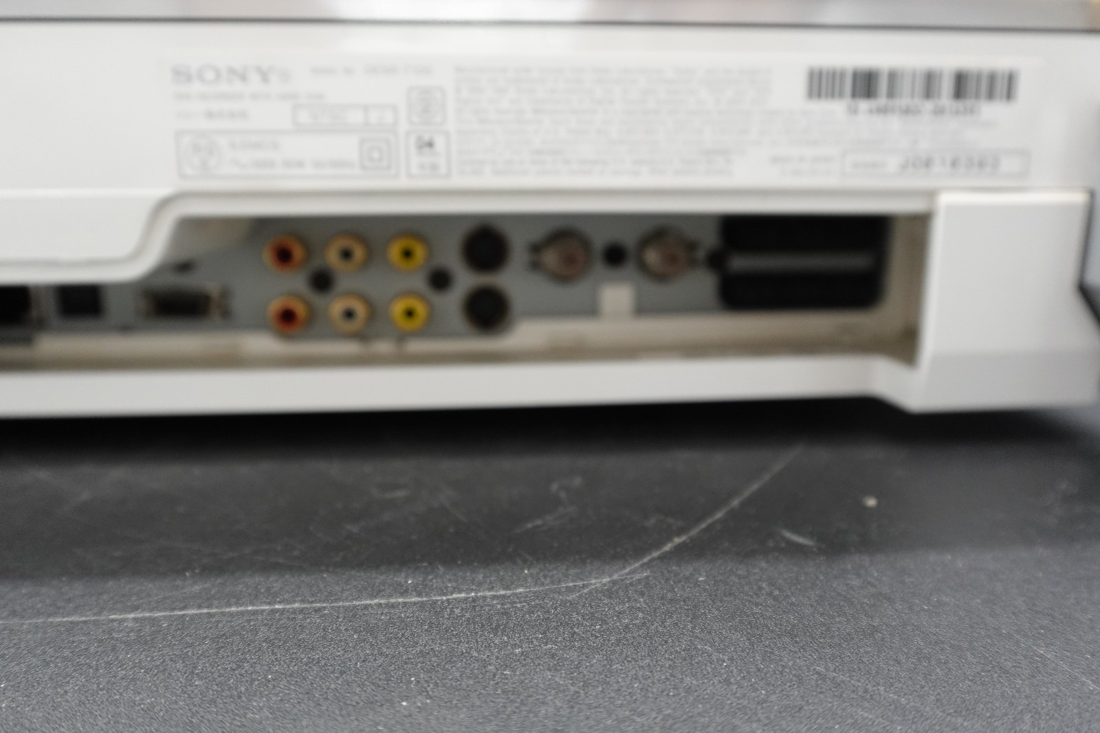 Sony PSX DESR7100 Console 40GB HDD Junk For Parts Not Working