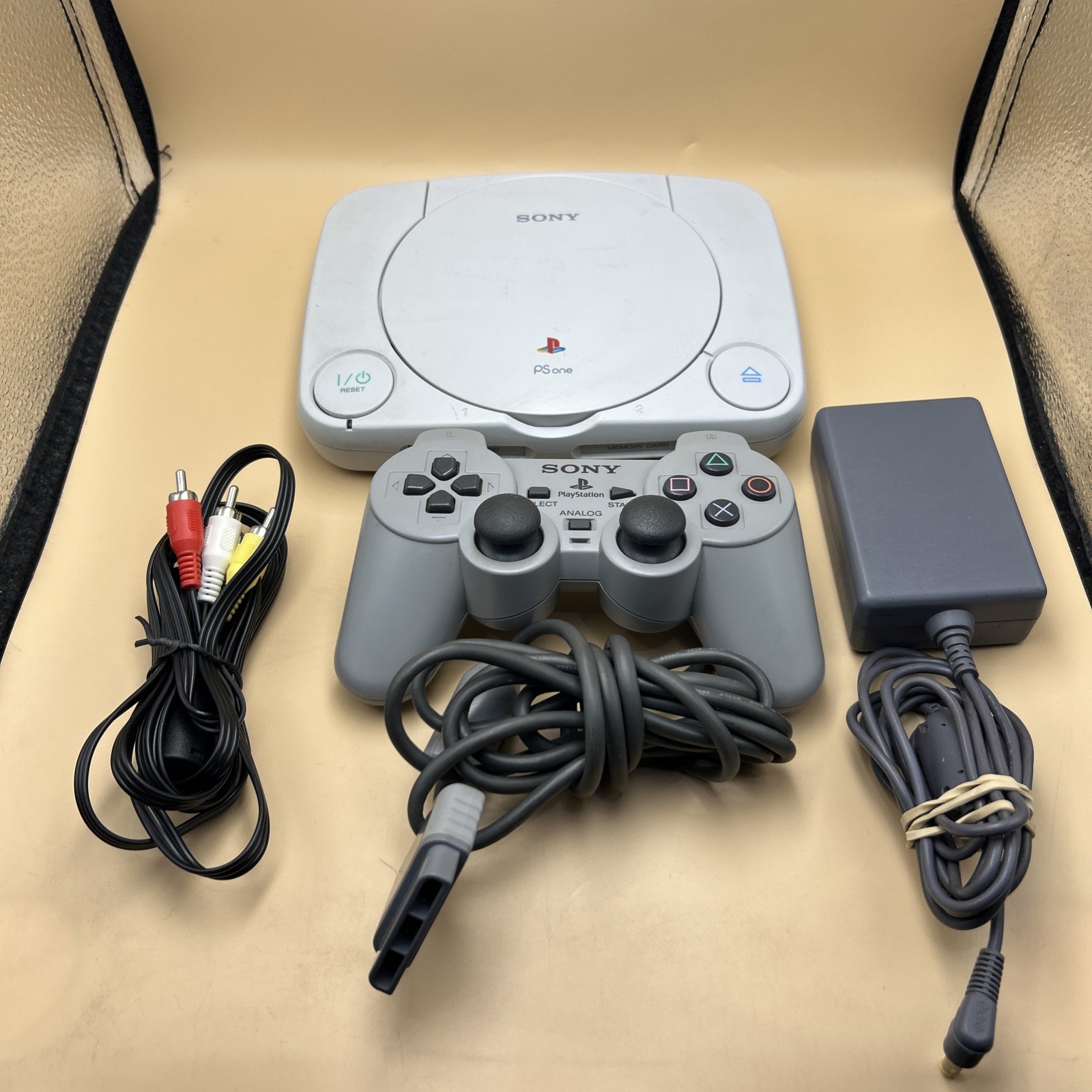 Sony PlayStation PSOne Slim SCPH-101 Console TESTED Working