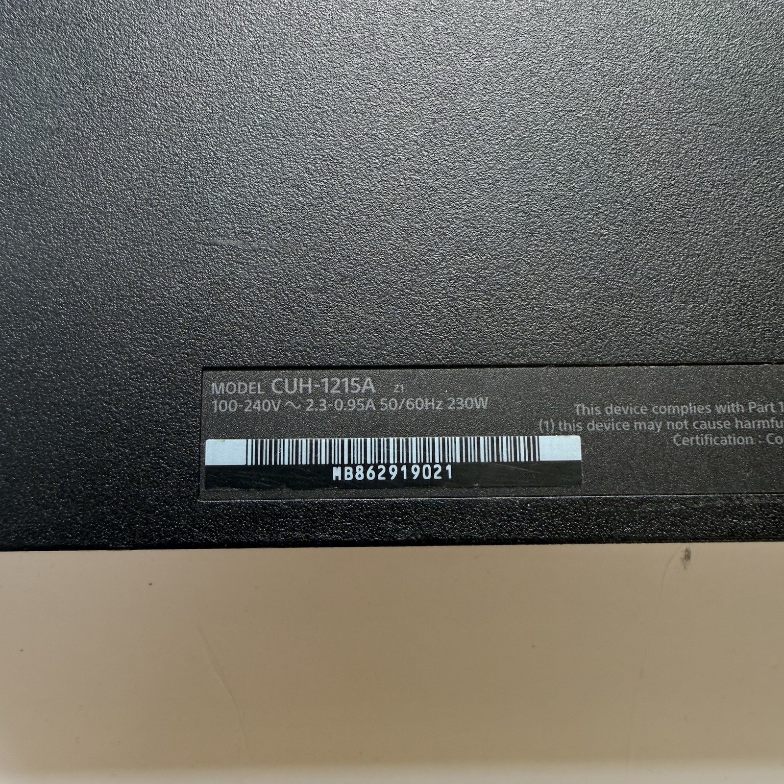 Sony PlayStation 4 PS4 500GB Black Console Factory Reset Tested W/ Power & HDMI