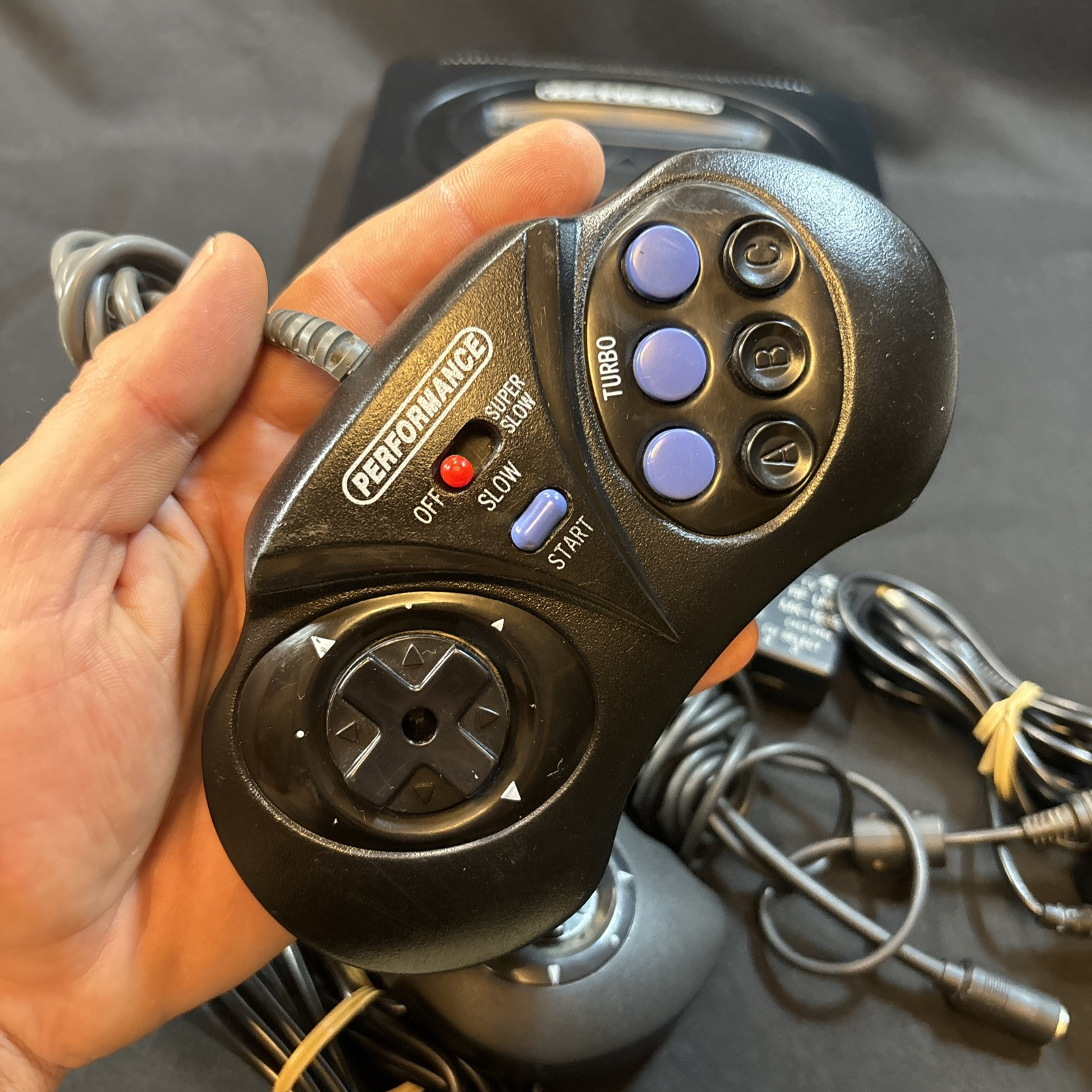 SEGA Genesis Console MK-1631 w/2 controllers, AC,Tested Works SEE DESCRIPTION!