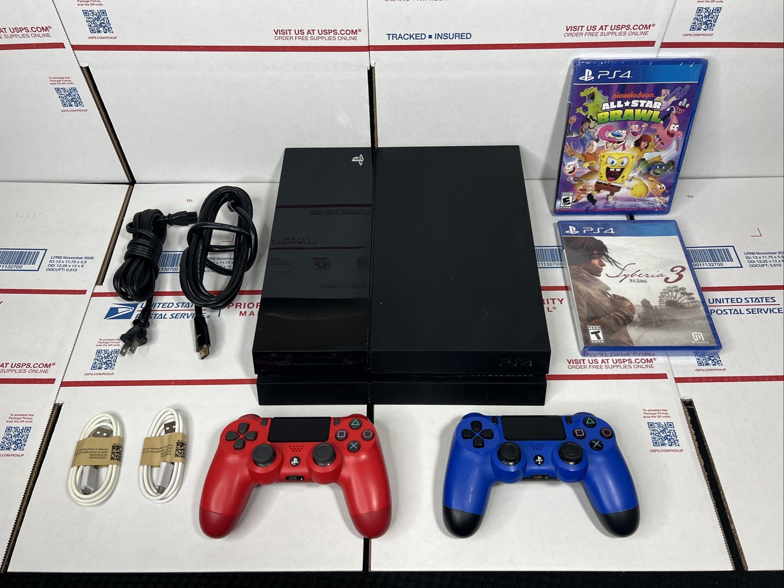 Sony PlayStation 4 PS4 Console Bundle 500gb +2 NEW games – SAME DAY – WARRANTY