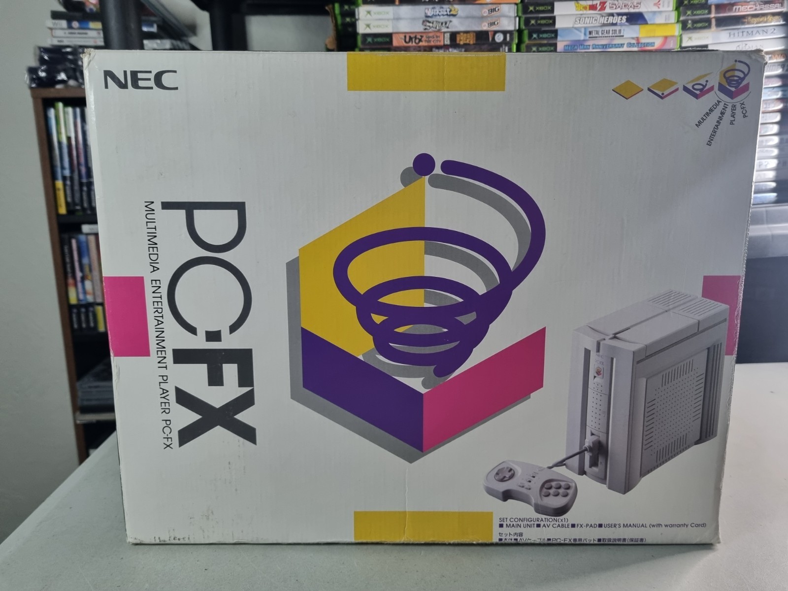 NEC PC-FX Used Console, Original Box, Controller TESTED AND WORKING US SELLER