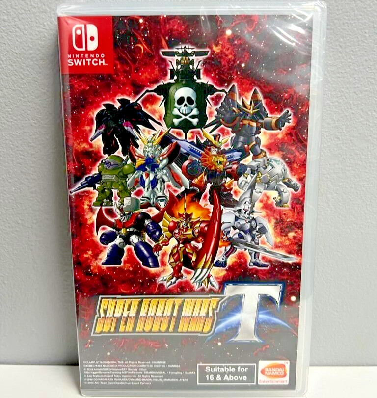 Super Robot Wars T Switch Brand New Game Special (2019 Tactical RPG)