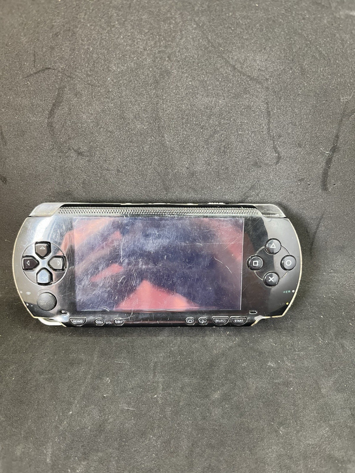 Sony PSP PlayStation Portable Black 1001 for Parts Or Repair Read!
