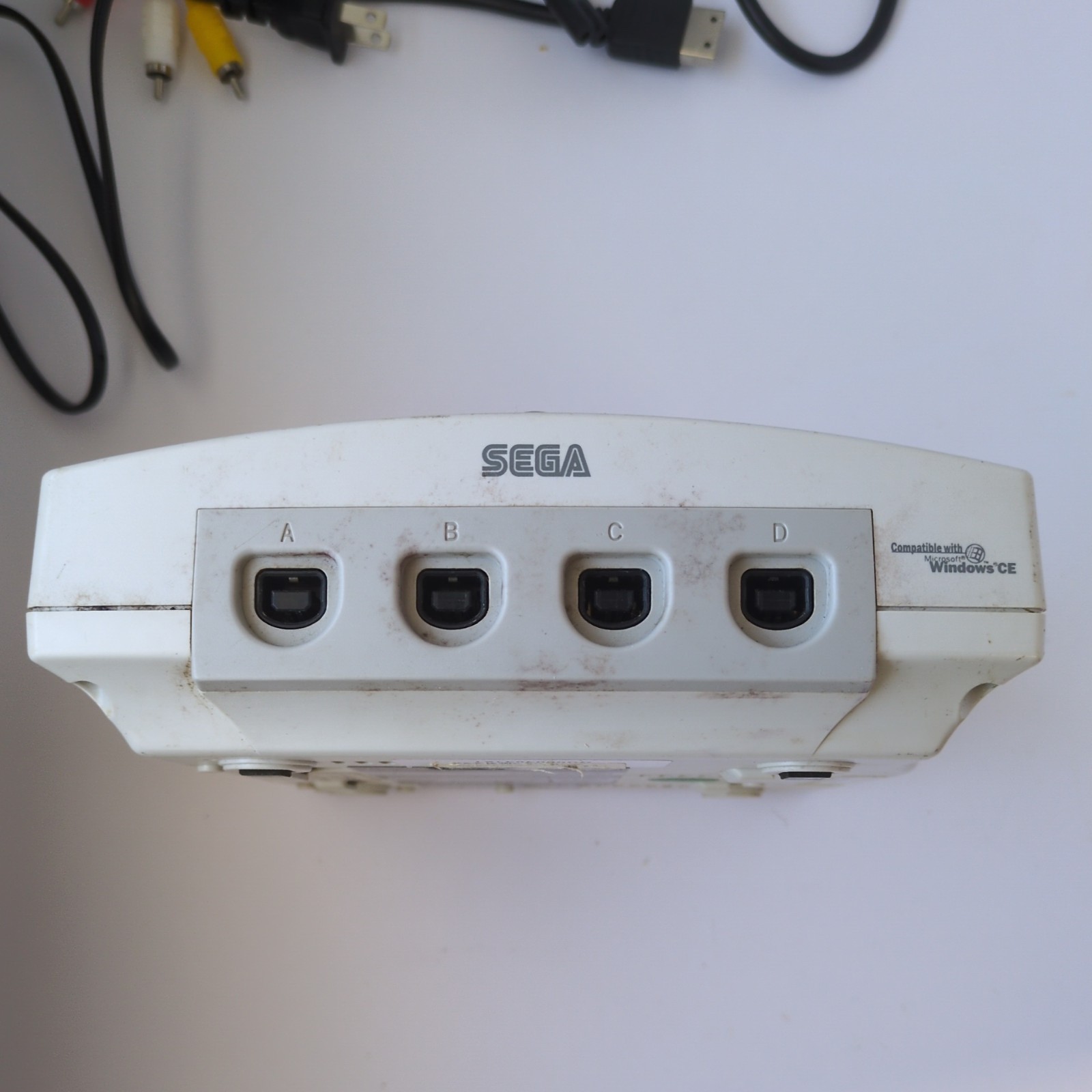 SEGA Dreamcast Console, Battery & Power Supply Modded, Tested Working System Mod