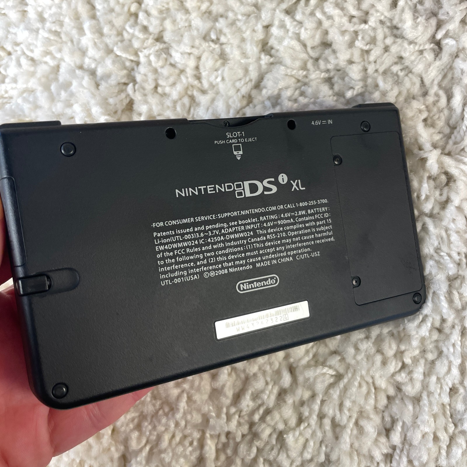 Nintendo DSi XL 25th Anniversary Super Mario Bros. Red Handheld UTL-001 in Box