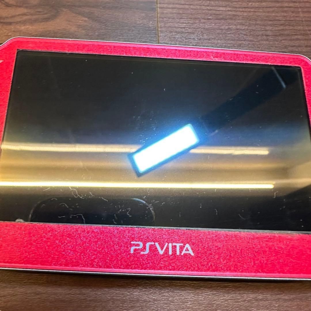 PSVita 1000 Console Cosmic Red 5722 From Japan