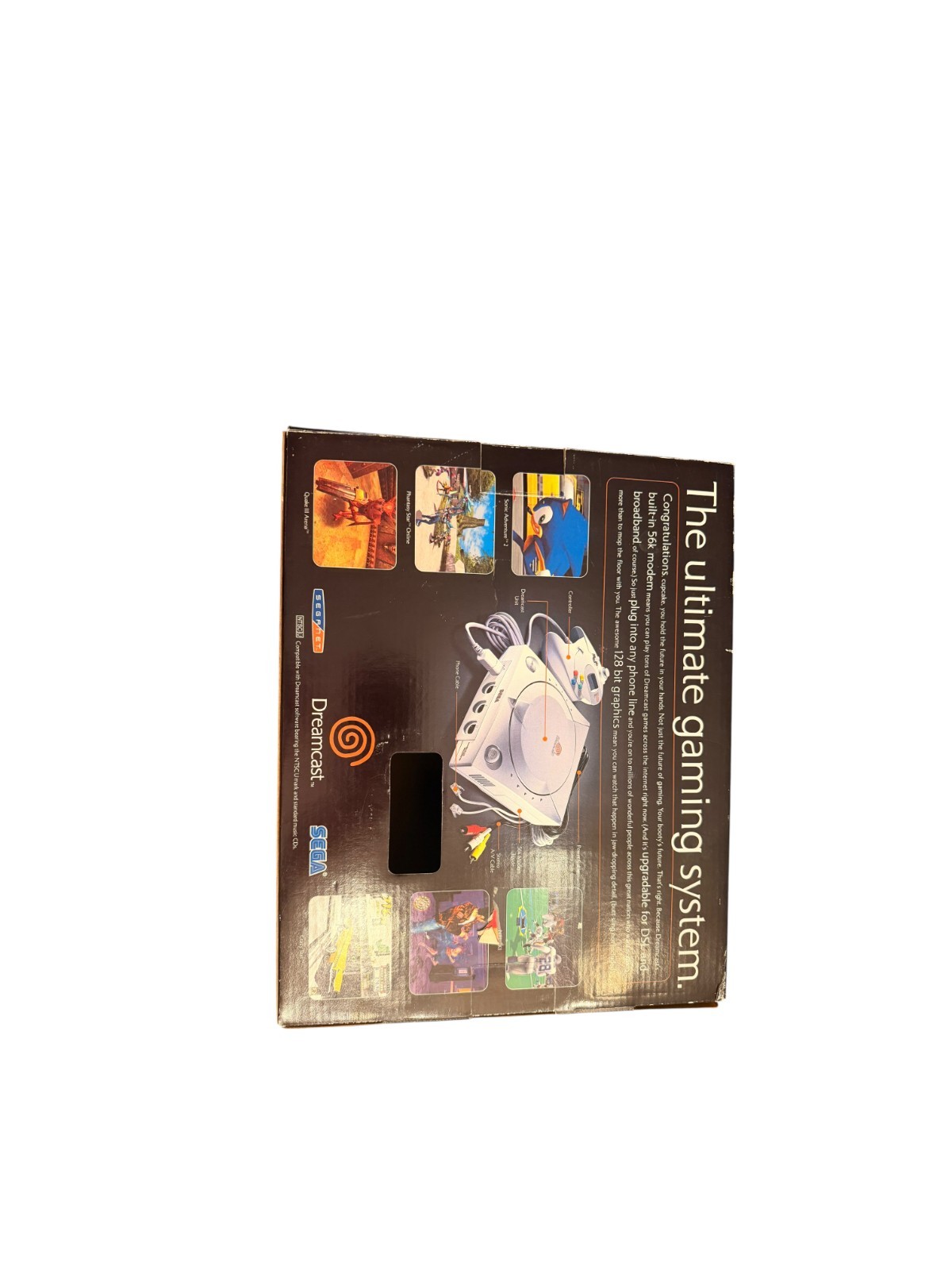 SEGA Dreamcast Home Console System CIB with Extra Controller in Box.