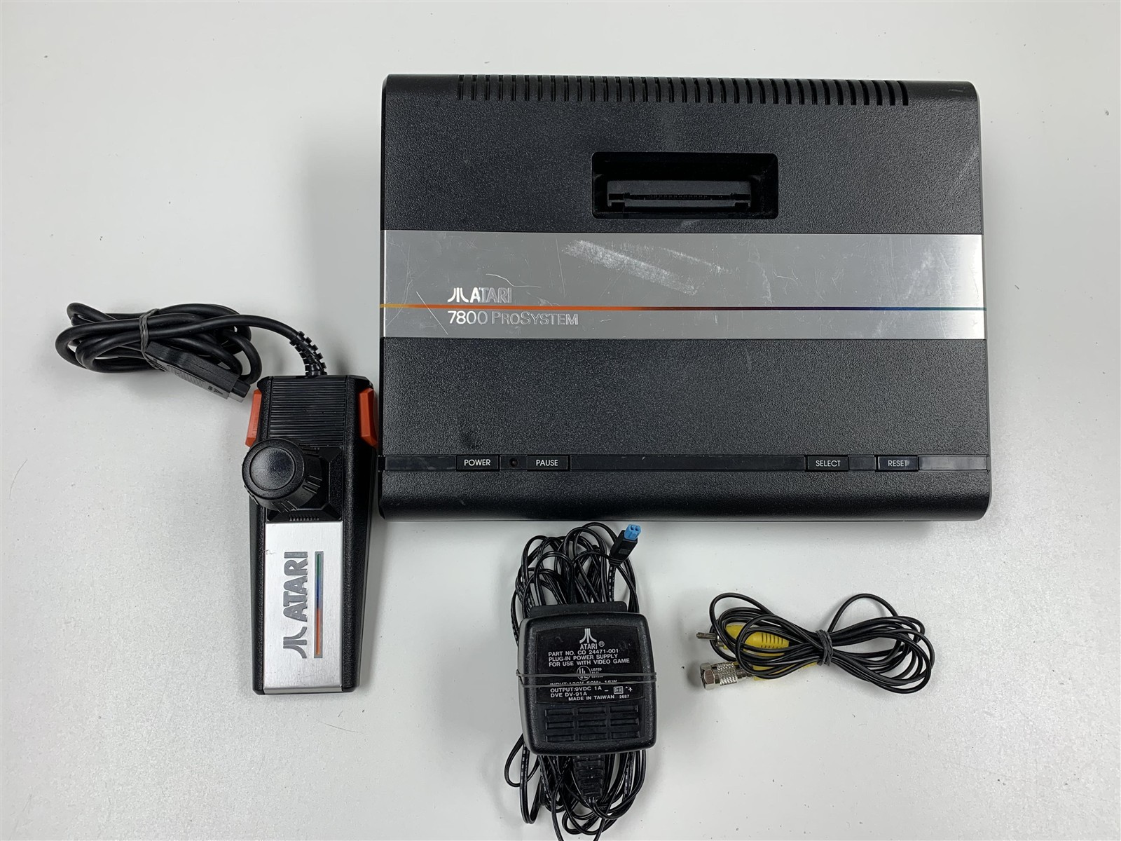 Atari 7800 Pro System Bundle w/ Controller & Power Supply – Tested and Working